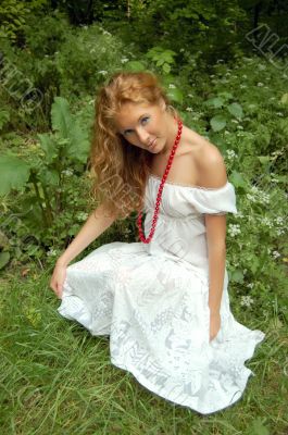 In deep woods