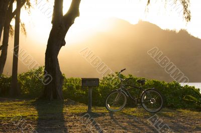 Sunset on Hanalei Bay