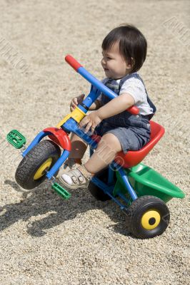 Baby at the playground