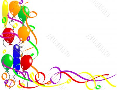 Balloons vector