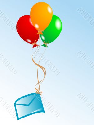 Balloons vector