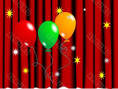 Balloons vector