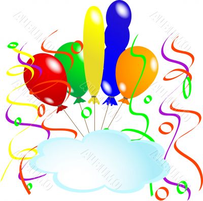 Balloons vector