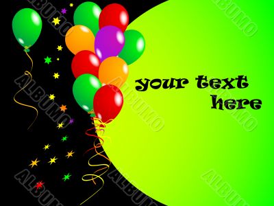 Balloons vector