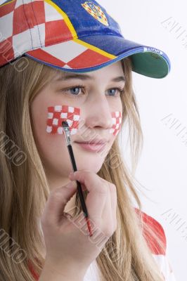 Croatia fan