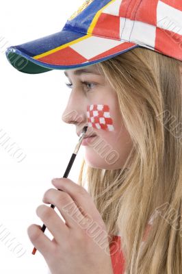 Croatia fan