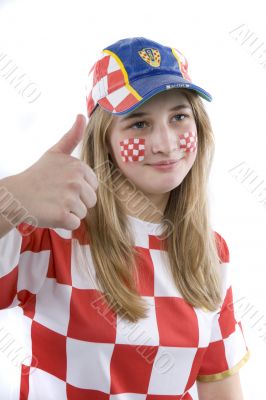 Croatia fan