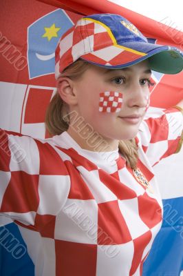 Croatia fan