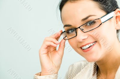 Gorgeous business woman