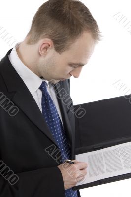 Manager signed the contract