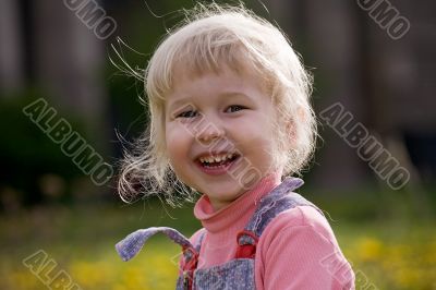 happy girl