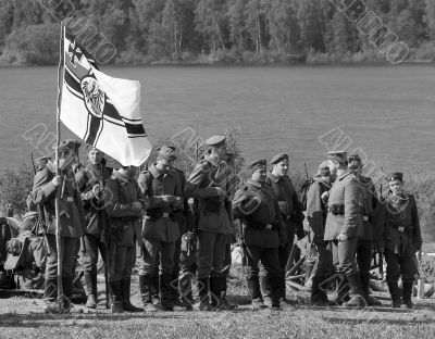 World War 1, reenacting