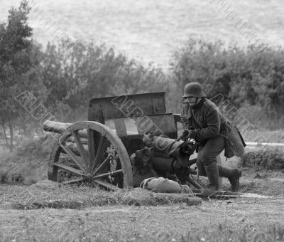 World war 1 reenacting