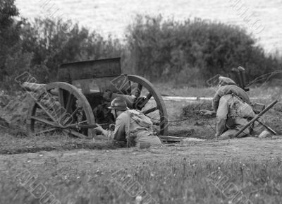 World war 1 reenacting