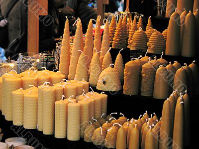 Beeswax candles