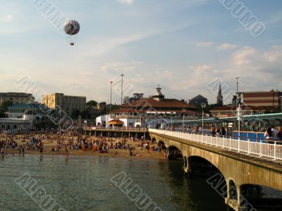 Bournemouth pier and seafront