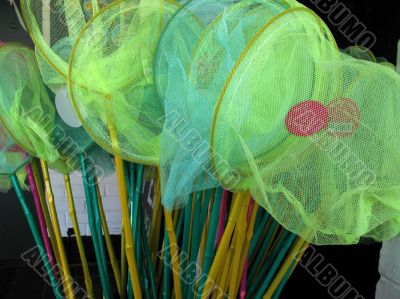 Toy fishing nets