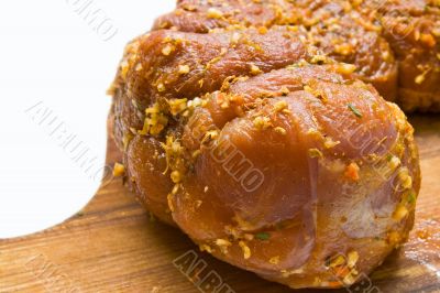 Crude meat