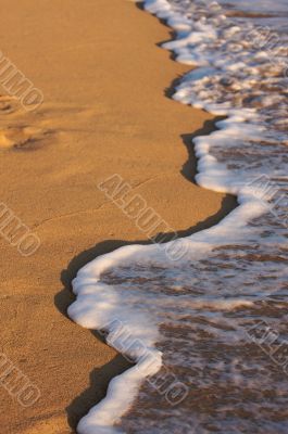 Beach Shoreline Wash