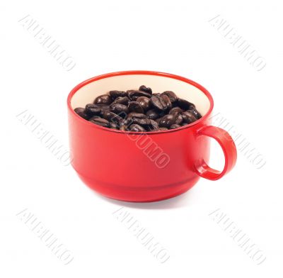 red cup of coffee