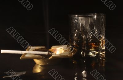 Drink and smoking
