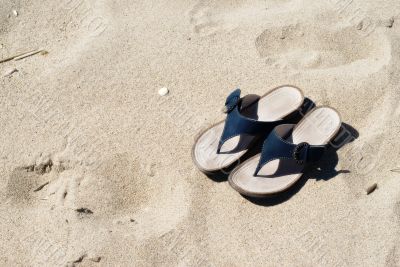 Sandals On The Beach