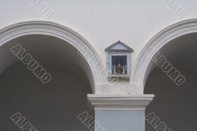 Monastery Courtyard