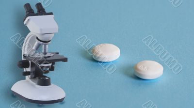 Two aspirin pills