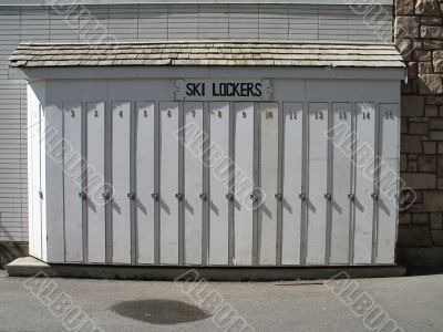 ski lockers
