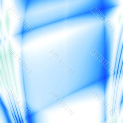 white and blue