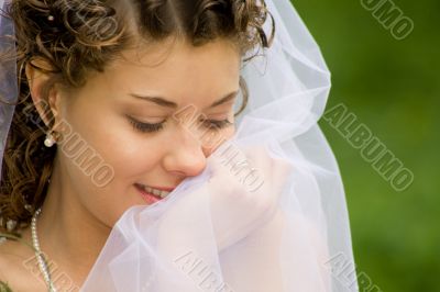 Woman with veil