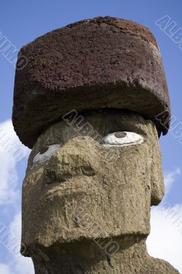 head of a statue