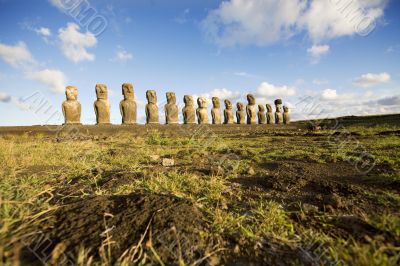 statues easter island