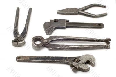 wrench and pliers