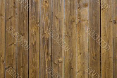 Wooden fence