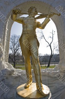 Johann Strauss Monument Vienna