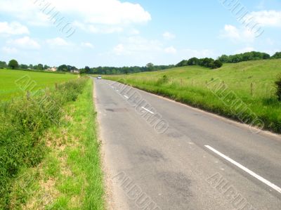 Countryside road british