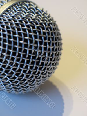 microphone close-up