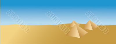 Egyptian desert