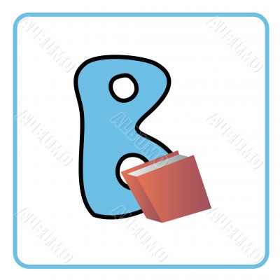alphabet for children education (B)