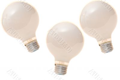Isolated Light Bulb