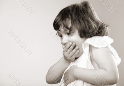 surprised girl