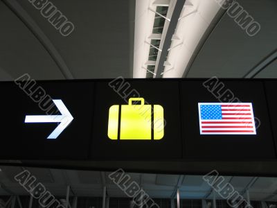 luggage sign
