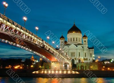 Moscow. Temple of Christ Our Saviour