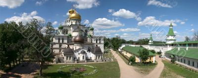 Russia. New Jerusalem monastery. Panorama