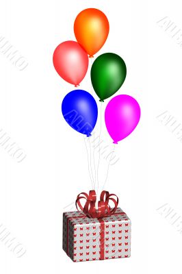 Balloons. 3D