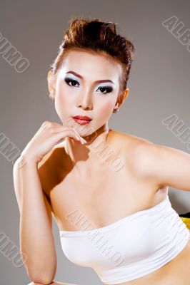 gorgeous sexy asian woman