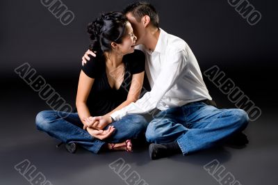 happy young couple