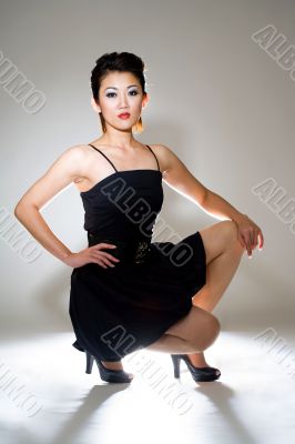 gorgeous alluring asian woman