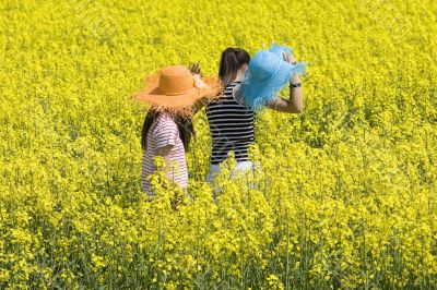 Teenagers in the rape field